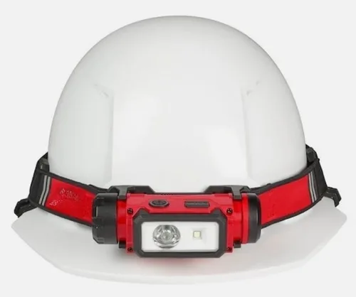 Vista 3 de Tool 2163-21 - Faro USB para casco duro, repuesto para Milwaukee RedLithium OEM
