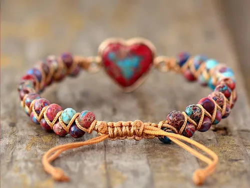 Vista 7 de ZOSOJONA Women Handmade Boho Wrap Bracelets Natural Stone Variety Beads Strand Bracelet