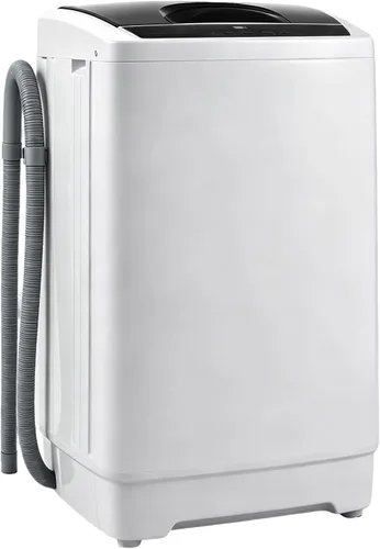 Vista 12 de COSTWAY Lavadora portátil de 7.7 libras, completamente automática con bomba