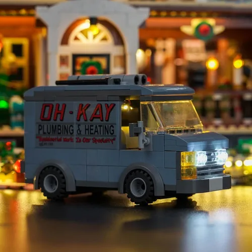 Vista 9 de VONADO Kit de luces LED compatible con el juego de Lego solo en casa, iluminación de bricolaje (sin modelo Lego, solo luces)