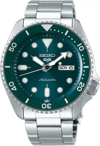 Vista 19 de Seiko Reloj analógico automático para hombre Seiko 5 Sports