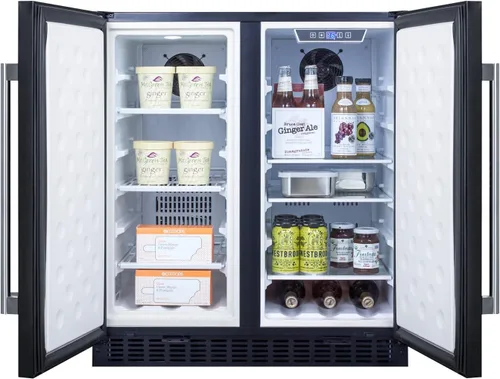 Vista 4 de Summit FFRF3070B 5.4 Cu. Ft. Built-In Frost Free Refrigerator Freezer