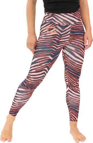 Vista 149 de Zubaz NFL Mallas para mujer de longitud completa de cintura alta básica 1.0