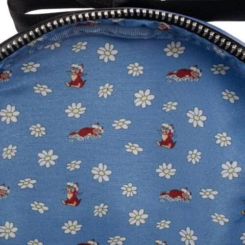 Vista 7 de Loungefly Disney Alice in Wonderland Cosplay - Bolso de hombro con correa doble para mujer con muñeca desmontable