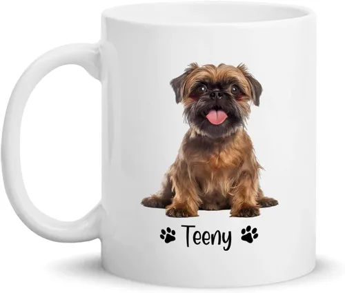 Vista 19 de Taza de café personalizada Golden Retriever con nombre para mamá o papá del perro, regalo personalizado para los amantes de los perros, taza de Taza