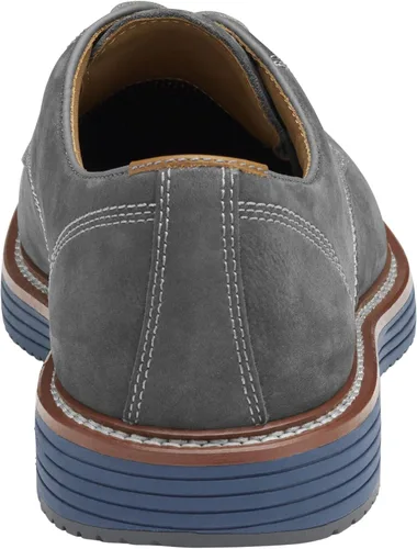 Vista 3 de Johnston & Murphy Upton - Zapato de punta lisa para hombre Forro de malla de cuero Plantilla acolchada de espuma viscoelástica