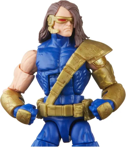 Vista 5 de Marvel Hasbro Legends Series - Figura de acción de 6 pulgadas, diseño premium, 1 figura y 1 pieza de construcción Marvel Legends X-Men Figura