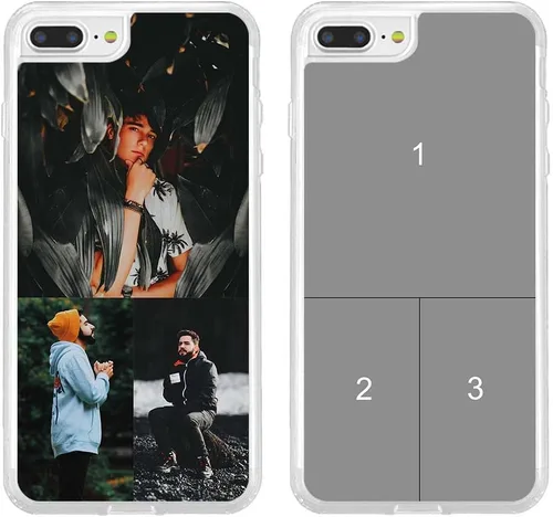 Vista 134 de Funda de teléfono personalizada para Apple iPhone 8 Plus iPhone 7 Plus, personalizada con foto, imagen, texto, imagen, diseño de imagen