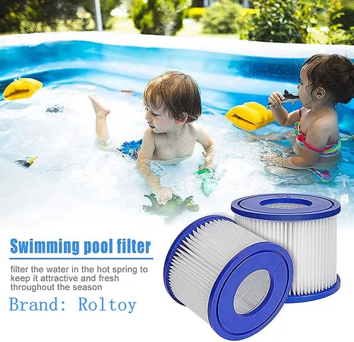 Vista 3 de Filtro de piscina VI para filtros de bañera de hidromasaje Saluspa Cartucho de repuesto de bomba tipo VI, filtros de bañera de hidromasaje VI