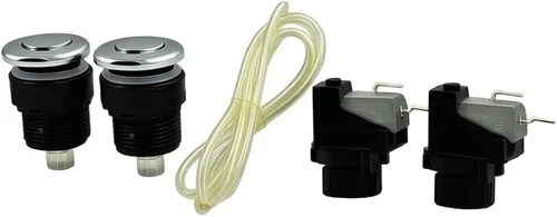 Vista 9 de Stainless Steel Air Switch Button 16A Wet Environment Safe