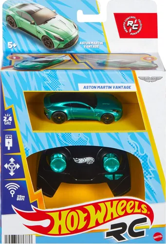 Vista 6 de Hot Wheels Vehículo RC 1:64 Escala Aston Martin Vantage