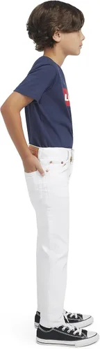 Vista 6 de Levi's Jeans 502 Regular Taper Fit Performance para Niños, Azul