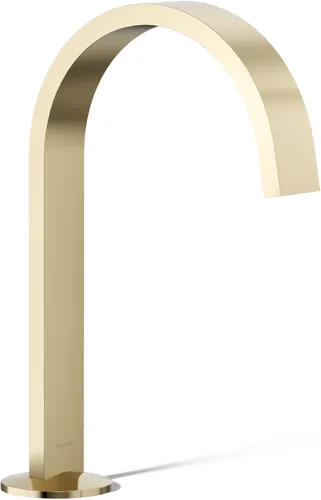 Vista 20 de Kohler 77968-BL Components - Caño para grifo de lavabo con diseño de cinta, 1.2 gpm, color negro mate