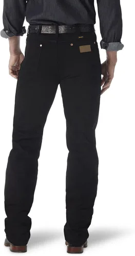 Vista 2 de Wrangler 0936 - Jeans ajustados de corte vaquero para hombre, Stonewash