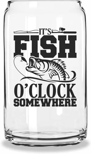 Vista 3 de Lata de cerveza para hombre de 16 onzas para hombres, regalos de pesca para hombres, vaso para el día del padre, regalos para taza de pescador