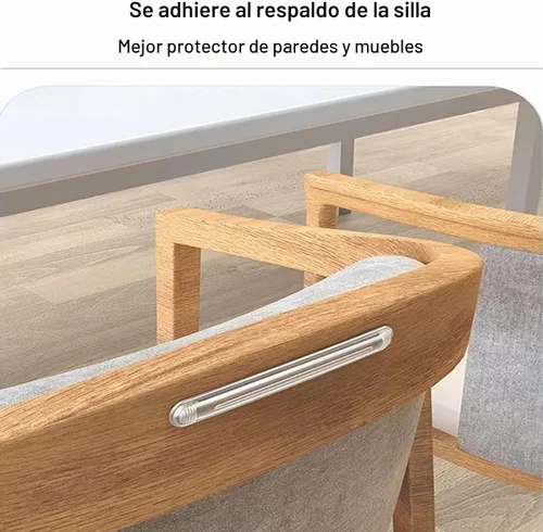 Vista 4 de Parachoques transparentes para muebles, parachoques de goma autoadhesivos, protectores de pared para topes de puerta, tira de silicona para cajones
