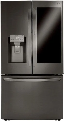Vista 4 de Refrigerador inteligente de profundidad InstaView™ Door-in-Door® habilitado para wi-fi de 24 pies cúbicos con máquina Craft Ice™