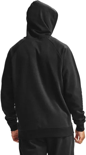 Vista 3 de Under Armour - Sudadera con capucha con logotipo grande de Armour Fleece