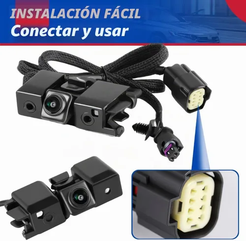 Vista 3 de Cámara de respaldo compatible con Silverado Sierra 1500 2500 3500 2016-2019