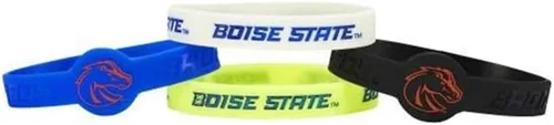 Vista 5 de aminco NCAA unisex-adult Silicone Bracelet (4-Pack)