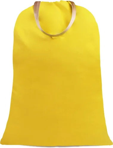 Vista 20 de Sanlykate Bolsa grande de lona de algodón con cordón y asas, organizador de ropa sucia resistente y duradero, bolsa de almacenamiento resistente a