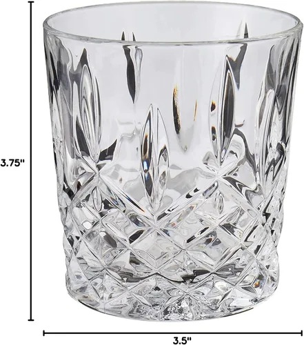 Vista 10 de Marquis By Waterford Grabado Markham doble Old Fashioned, 11oz, juego de 4