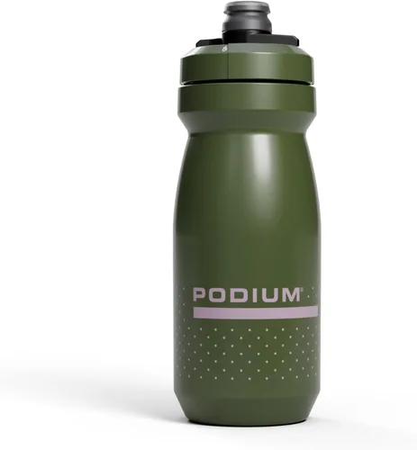 Vista 13 de CamelBak Podium Bike Squeeze Botella de agua negra, 21 onzas