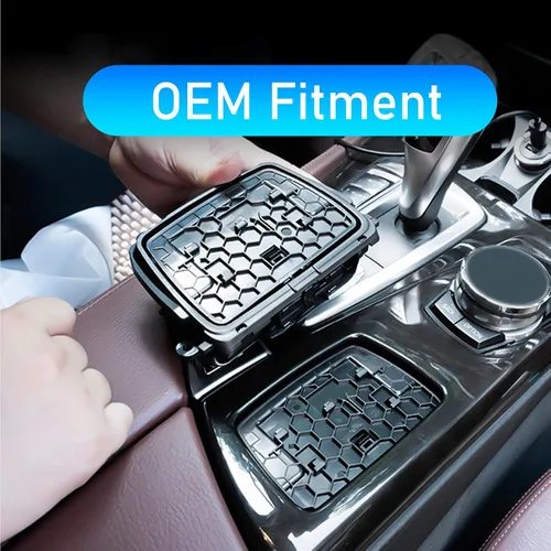 Vista 4 de Jaronx Para BMW Central Consola Cenicero Reemplazo para BMW Serie 5 F10 F11 520i 523i 525i 528i 530d 535i- Reemplazar para 51169206347