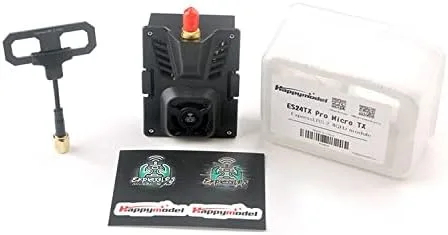 Vista 8 de HappyModel ELRS Módulo ES24TX Pro 1000 mW 2.4G ExpressLRS Micro TX Módulo RGB LED Módulo para TX16S, QX7, TX12, X9D Transmisor Control Remoto Drone