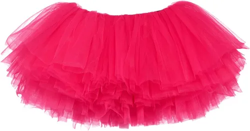 Vista 23 de Falda de ballet, tutu de tul corto en 10 capas para niñas (talla 4 -10 años), por My Lello Agua