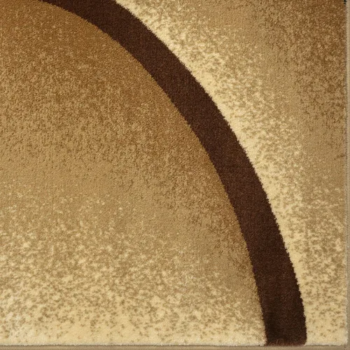 Vista 8 de 2305 Alfombra abstracta moderna roja, negra, y beige, Polipropileno, Beige Alfombra moderna para entrada Gris