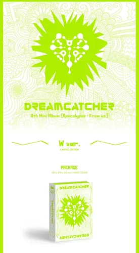 Vista 2 de Dreamcatcher - Apocalypse : from us [W ver.(Edición limitada)] 8º mini álbum+regalo de tienda
