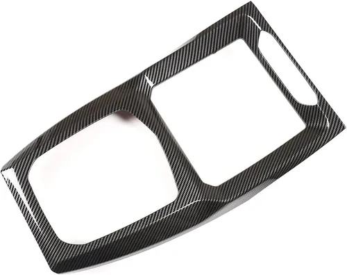 Vista 4 de YIWANG Cubierta del marco del panel de cambios de la consola central para BMW X3 X4 G01 G02 2021 2022 Panel de engranajes interior del automóvil