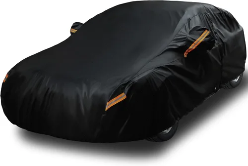 Vista 21 de EzyShade - Funda de 10 capas para auto, sedán y hatchback, impermeable, para todo tipo de clima y exterior, consulta la tabla de tamaños para un