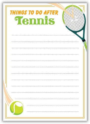 Vista 2 de Divertidos blocs de notas adhesivas - Divertidos regalos de golf - Lindos blocs de notas - Paquete de 2