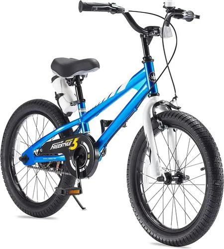 Vista 33 de RoyalBaby Kids Bike with Dual Handbrake for Beginners,12 14 16 18 20 Inch Bicycle for Boys & Girls Ages 3-10 Years