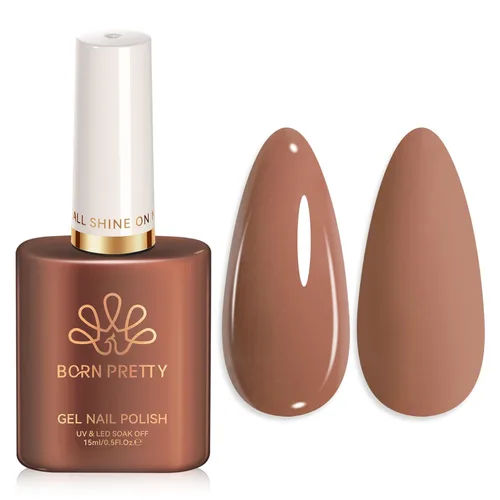 Vista 16 de Born Pretty - Esmalte de uñas de gel negro, diseño de Halloween negro opaco Negro puro
