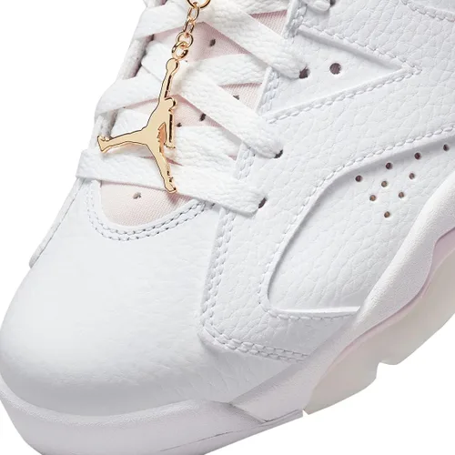 Vista 8 de Jordan 6 Retro Gold Hoops para mujer blancodorado metálico (DH9696 100), BlancoDorado metálico