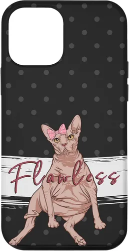 Vista 16 de Funny Sphynx Cat Flawless Naked Cat Fat Hairless Cat Case for iPhone 17