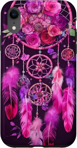 Vista 25 de Feather and Flower Dream Catcher Designed Case for iPhone 17