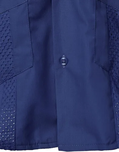 Vista 5 de VATPAVE Camisas de guayabera cubana de manga corta con botones para hombre