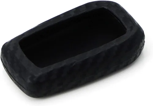 Vista 8 de iJDMTOY Funda de silicona suave con patrón de fibra de carbono, compatible con Toyota Mirai y JDM Importado Toyota Fortuner Hilux Land Cruiser Prado