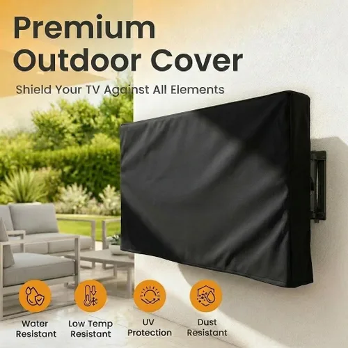 Vista 6 de Panther Series - Funda de TV para exteriores, protector universal resistente a la intemperie para TV de 40 a 42 pulgadas, se adapta a la mayoría