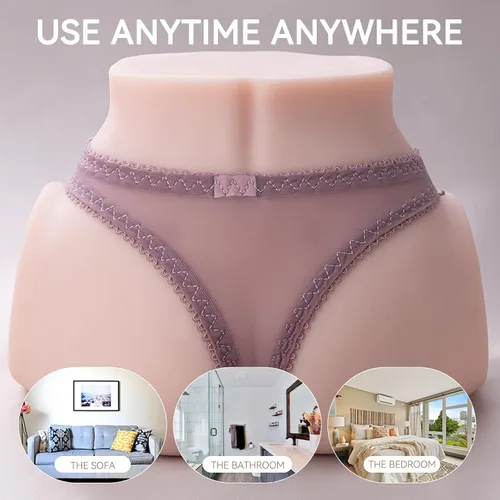 Vista 7 de Muñeca sexual de bolsillo de 5 libras, potente 10 muñecas sexuales realistas vibratorias, juguete sexual masculino, juguete sexual masculino