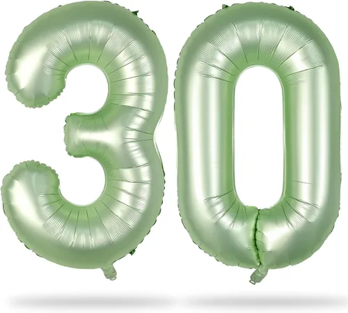 Vista 106 de Globos negros del número 10 para decoraciones de cumpleaños número 10, globos de helio de mylar de lámina de 40 pulgadas negros del número 1 & 0
