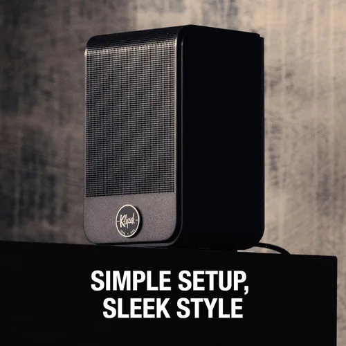 Vista 6 de Klipsch Flexus SURR 100 - Altavoces de sonido envolvente con tecnología Dolby Atmos inmersiva, color negro