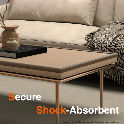 Vista 6 de Roving Cove PreFit (clásico) Protector de esquina para muebles (borde estándar de 15 pies, 4 esquinas), protectores de parachoques a prueba