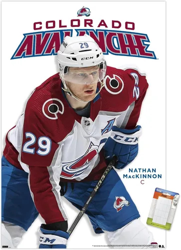 Vista 11 de Trends International NHL Colorado Avalanche - Póster de pared de la serie 23 de Nathan MacKinnon