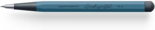 Vista 17 de LEUCHTTURM1917 - Lápiz mecánico Drehgriffel - Lápiz de escritura recargable con plomo de grafito HB de 0.7 mm (albaricoque)