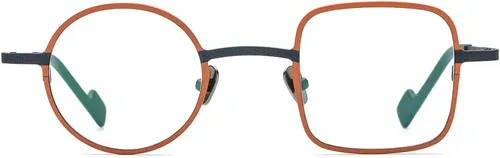 Vista 9 de FONEX Gafas de titanio coloridas Marco Hombres Izquierdo Redondo Derecho Cuadrado Gafas Ópticas Mujeres F85747